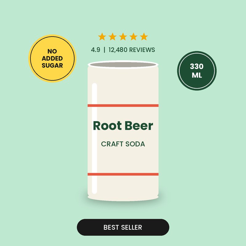 Marketplace Listing Set: Craft Soda