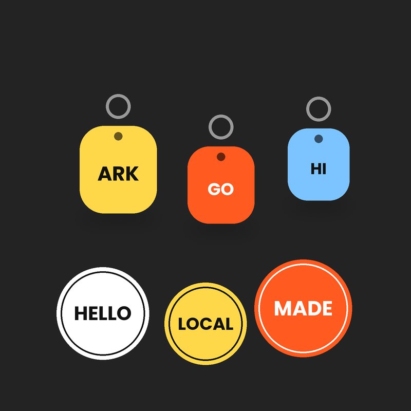Keychain & Sticker Pack